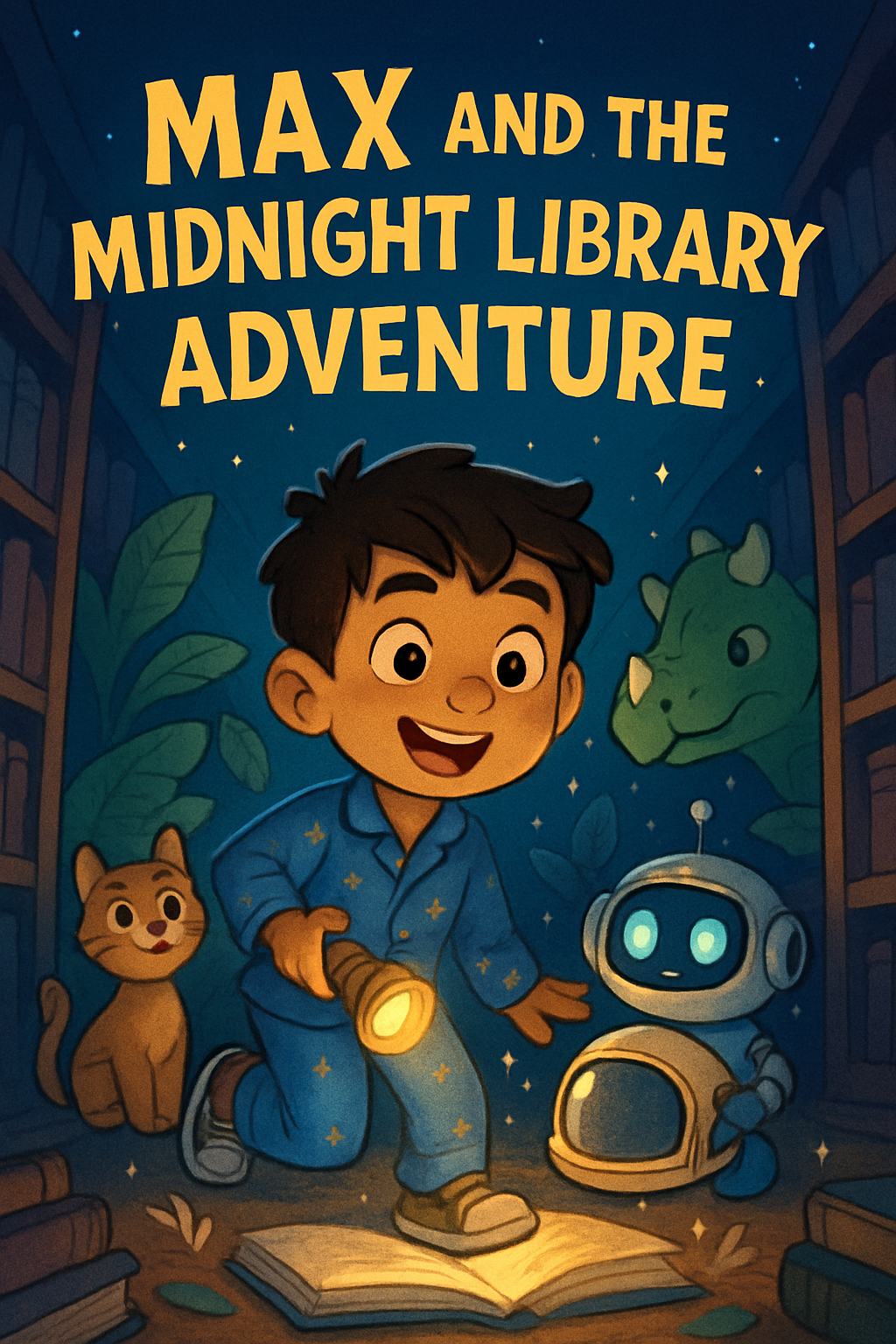 Max and the Midnight Library Adventure