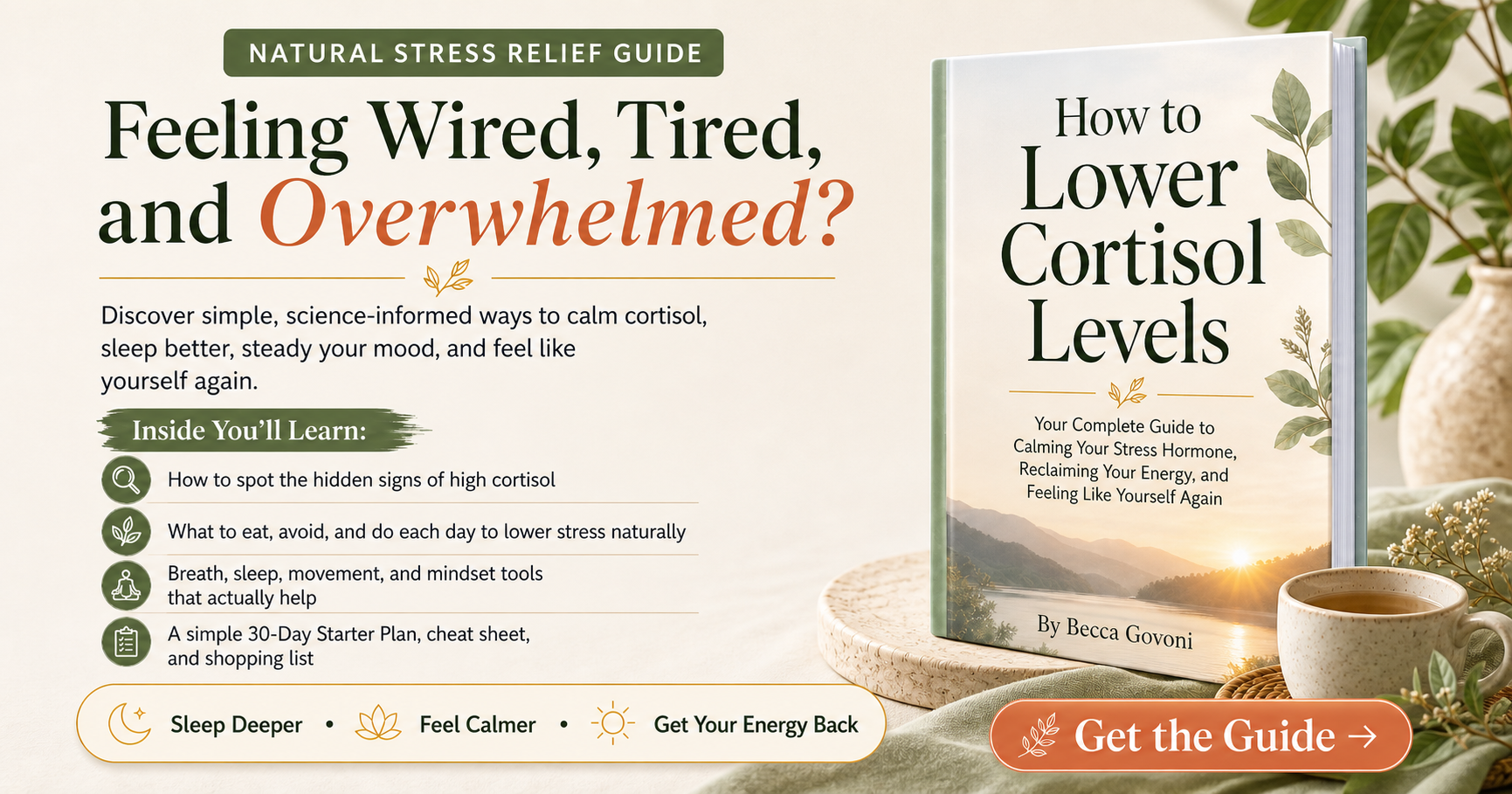 How to Lower Cortisol - Take Control of Your Stress